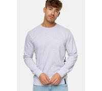 Indicode Herren INNilon Sweatshirt mit Rundhals| Herrensweatshirt Pulli Sweater Pullover Männer Lt Grey Mix, XXL