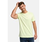 Indicode Herren Kloge T-Shirt mit Rundhals-Ausschnitt | Herrenshirt Sommershirt Lime Cream, M
