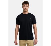 Indicode Herren INAndorra T-Shirt mit Rundhals-Ausschnitt | Herrenshirt Sommershirt für Männer Black, XL
