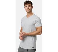INDICODE T-Shirt INClever (41076BS) S Lt Grey Mix