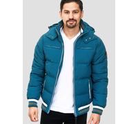 Indicode Winterjacke Herren Polyamid blau, M