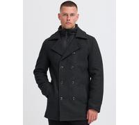 Indicode Wollmantel Herren anthrazit, L