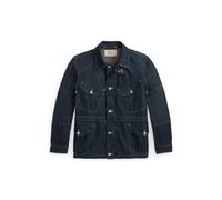 RRL Bannerman Denim Field Jacket Medium Wash Blau L