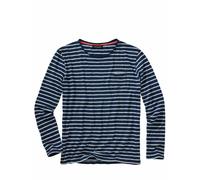 Indigolover-Longsleeve Mey & Edlich Blau 52 Herren