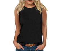 Individuell Tank Top Damen Selbst Gestalten Vorne Druck Unterhemd Casual Rundhals Fitnessshirt Sommer Ärmellos T-Shirt Persönlichkeit Exklusive Individualisierung Sportshirt Mit Foto Text Logo