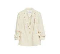 Comma Blazer Indoor-Blazer Regular Fit aus Lyocell-Mix mit Reverskragen Größe 40
