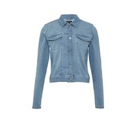 comma Jeansjacke mit Knopfleiste in Jeansblau, Größe 36