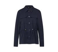 Leichte Twill-Jacke mit Tunnelzug an der Taille 44 blau 2175060.5959.44