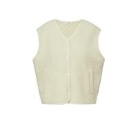 Teddyweste mit Eingrifftaschen 38 beige 2183911.8000.38
