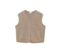 Teddy-Weste im Relaxed Fit 40 braun 2185358.9625.40