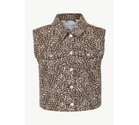 Indoor-Weste beige|mehrfarbig 40