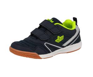 Indoorschuh Jungen Klettverschluss blau LICO Boulder V - Blau / 35