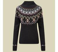 Indu Mock Neck Sweater Women L schwarz - Farbe black