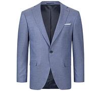 Indumentum Herren Sakko Blazer Sportlich Jacke Jackett Slim Fit Herrensakko Übergangsjacke Herrenblazer Anzugjacke IJS-100 Hellblau 2XL