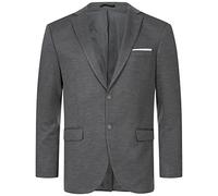 Indumentum Herren Sakko Blazer Sportlich Jacke Jackett Slim Fit Herrensakko Übergangsjacke Herrenblazer Anzugjacke IJS-102 Grau L
