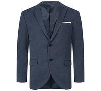 Indumentum Herren Sakko Blazer Sportlich Jacke Jackett Slim Fit Herrensakko Übergangsjacke Herrenblazer Anzugjacke IJS-102 Dunkelblau 3XL