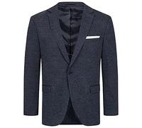 Indumentum Herren Sakko Blazer Sportlich Jacke Jackett Slim Fit Herrensakko Übergangsjacke Herrenblazer Anzugjacke IJS-101 Dunkelblau L