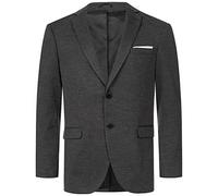 Indumentum Herren Sakko Blazer Sportlich Jacke Jackett Slim Fit Herrensakko Übergangsjacke Herrenblazer Anzugjacke IJS-102 Schwarz S