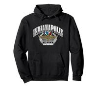 Indy 500 Indianapolis Motor Speedway Vintage Distressed Logo Pullover Hoodie
