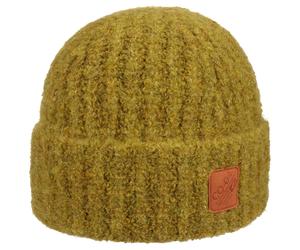 Ines Bouclé Soft Beanie by Chillouts senf One Size