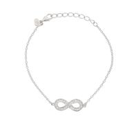 Infinity Armband Silber 925 mit Zirkonia JL16-03-0728 JuwelmaLux