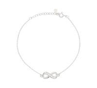 Infinity Armband Silber 925 mit Zirkonia JL16-03-0731 JuwelmaLux