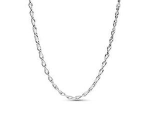 Infinity Gliederkette für Damen, 925er Silber, Moments