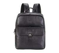 Infinity Leather Rucksack aus echtem Leder Laptoptasche Für 15,6 Zoll Reise Umhängetasche aus Rindsleder für Männer und Frauen Antike Messingbeschläge, Atmungsaktive Riemen, 14-l-Unisex-Tagesrucksack