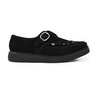 Infinity Leather TUK Footwear Unisex Spitzschuhe - Leder Monk Strap Gothic Plateau-Schuhe