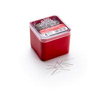 Inflex-Nadeln Nr. 4 (mm. 0,60 x 26) aus gehärtetem Stahl, vernickelt, Box mit 500 g.