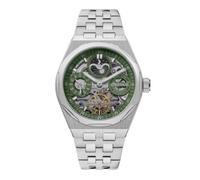 INGERSOLL Automatikuhr The Broadway Dual Time silber onesize Herren Skelettiertes Zifferblatt 43 I12905