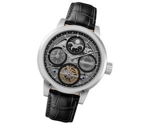 Ingersoll Herrenuhr Leder schwarz Ingersoll The Arc Armbanduhr UIN16001