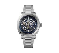 Ingersoll The Outrider Herren 44mm Automatikuhr mit blauem Zifferblatt und Edelstahlarmband
