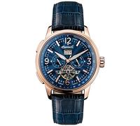 Ingersoll Men's The Regent Automatic Watch with Blue Dial and Blue Leather Strap I00301