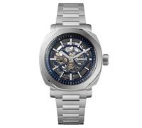 Ingersoll The Outrider Herren 44mm Automatikuhr mit blauem Zifferblatt und Edelstahlarmband