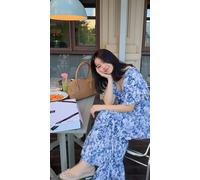 Ingoria KAYA & KAYO 2tlg. VARIO-SET Maxikleid aus TENCEL Jersey Clivia L (40)