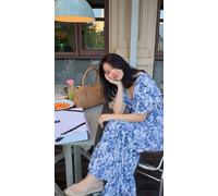 Ingoria KAYA & KAYO 2tlg. VARIO-SET Maxikleid aus TENCEL Jersey Clivia XS (34)