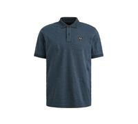 PME Legend Herren Poloshirt Injected Popcorn Piqué Regular Fit Kurzarm Sargasso Sea Gr. M
