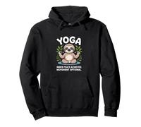 Inner Peace Achieved Movement Optional Yoga Faultier Pullover Hoodie