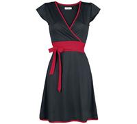 Innocent Hana Dress Kurzes Kleid schwarz rot in M