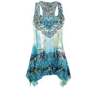 INNOCENT Heart Celtic Frauen Top Petrol S 100% Polyester Casual Wear, Pastel Goth, Rockwear