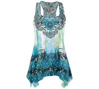 Innocent Heart Celtic Top petrol in S