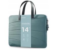 INNOSTYLE Carrylite Slim Damen Laptoptasche 14" Wasserdicht Pink, Elegant und Leicht, Ideal für Arbeit und Reisen, Multifunktionale Tasche mit Multi Taschen und Ergonomischem Griff, lieber grüner sand