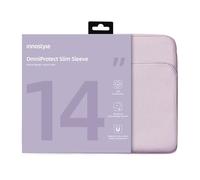 INNOSTYLE Laptop Hülle für 13.3-14 Zoll MacBook Pro/Air, HP, Dell, Lenovo, Asus Notebook, Schutzhülle Laptophülle mit Zubehö Tasche, Wasserdicht (Lila, 14 Zoll)