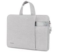 INNOSTYLE Laptoptasche mit Gürtel 13 14 Zoll, Wasserdicht, Leicht, Strapazierfähig, Dailyflow, Kompatibel mit MacBook Pro/Air, HP ProBook, Dell Inspiron, Yoga, ASUS, Ideal für Arbeit und Reisen, grau