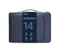 INNOSTYLE Laptoptasche 14 Zoll, Wasserdicht OmniProtect Eco-Friendly Dunkelblau, Kompatibel für Apple MacBook Pro/Air, HP ProBook, Dell Inspiron, Lenovo Yoga, ASUS, Dunkelblau