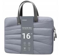 INNOSTYLE Damen Laptop Tasche 13 14 Zoll, Wasserdicht, Leicht, Strapazierfähig, Carrylite Slim Grau, Kompatibel mit MacBook Pro/Air, HP ProBook, Dell Inspiron, Yoga, ASUS, Ideal für Arbeit und Reisen