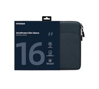 INNOSTYLE Laptoptasche 15,6 16 Zoll, Wasserdicht OmniProtect Slim Blau, Kompatibel für MacBook Pro/Air, HP ProBook, Dell Inspiron, Yoga, ASUS, Blau