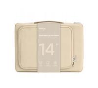 INNOSTYLE Laptoptasche 15,6 16 Zoll Wasserdicht OmniProtect Beige, Kompatibel für Apple MacBook Pro/Air, HP ProBook, Dell Inspiron, Lenovo Yoga, ASUS, Beige