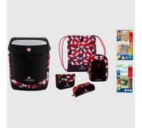 Innovabag Schulranzen Set Nero Rosso 8tlg.